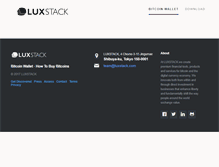 Tablet Screenshot of luxstack.com